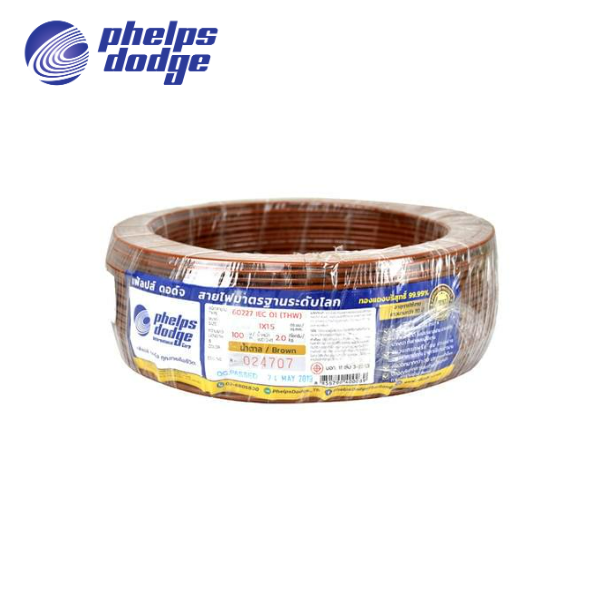 สายไฟ Phelps Dodge 60227 IEC 01 (THW)