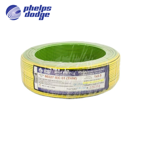 สายไฟ Phelps Dodge 60227 IEC 01 (THW)