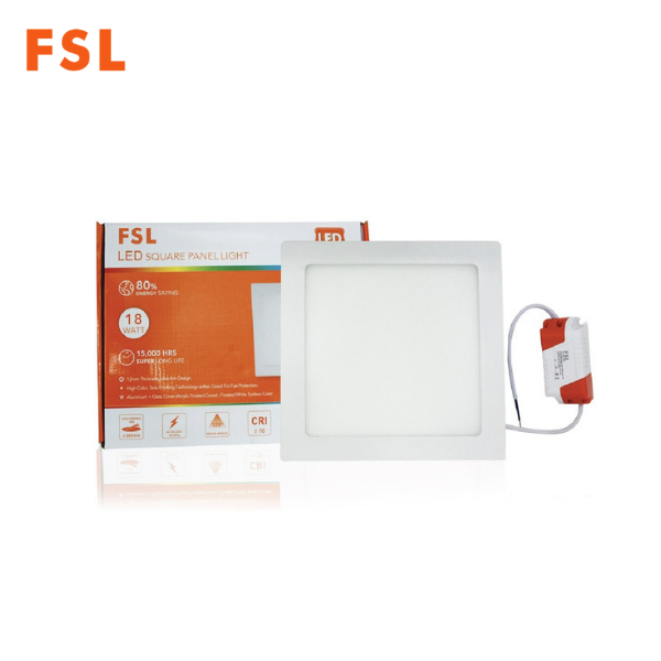 โคมดาวน์ไลท์ FSL LED Panel Light