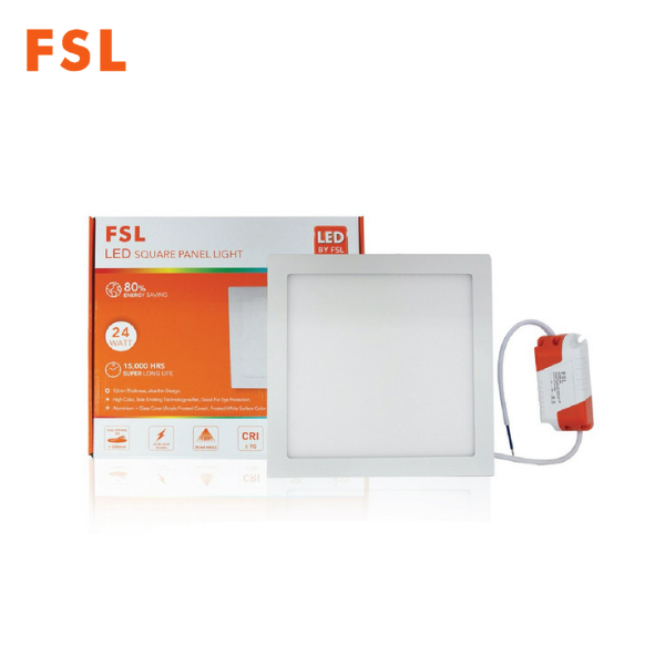 โคมดาวน์ไลท์ FSL LED Panel Light