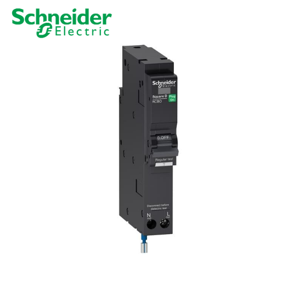 เซอร์กิตเบรกเกอร์ Schneider Electric Square D QOvs RCBO 1P