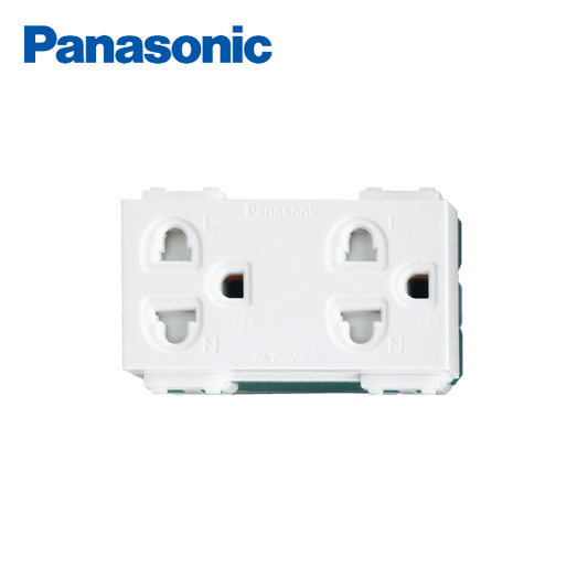 ปลั๊กคู่มีกราวด์ Panasonic WEG15829 / WEG15929