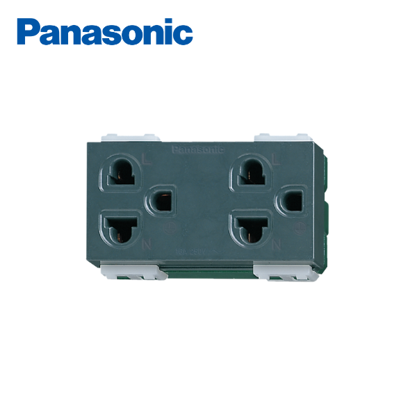 ปลั๊กคู่มีกราวด์ Panasonic WEG15829 / WEG15929