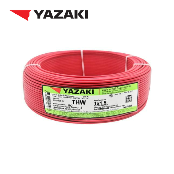 สายไฟ Yazaki 60227 IEC 01 THW