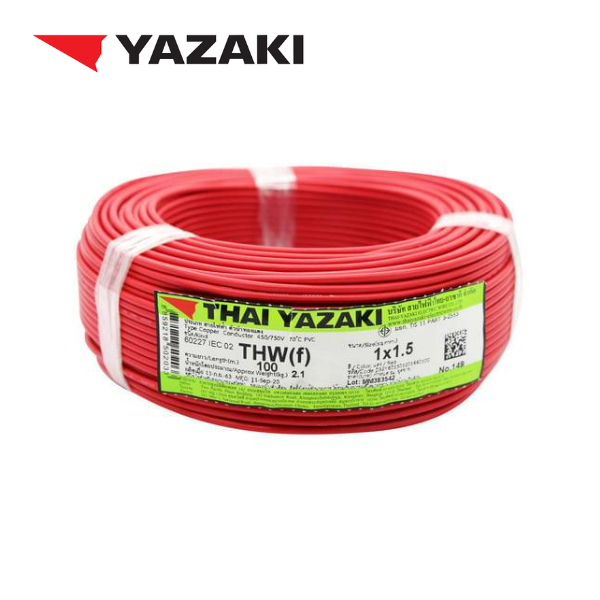 สายไฟ Yazaki 60227 IEC 02 THW (f)