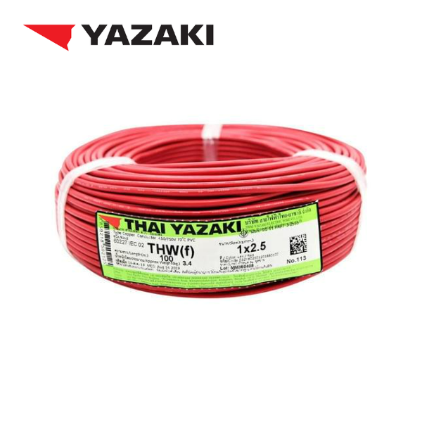 สายไฟ Yazaki 60227 IEC 02 THW (f)