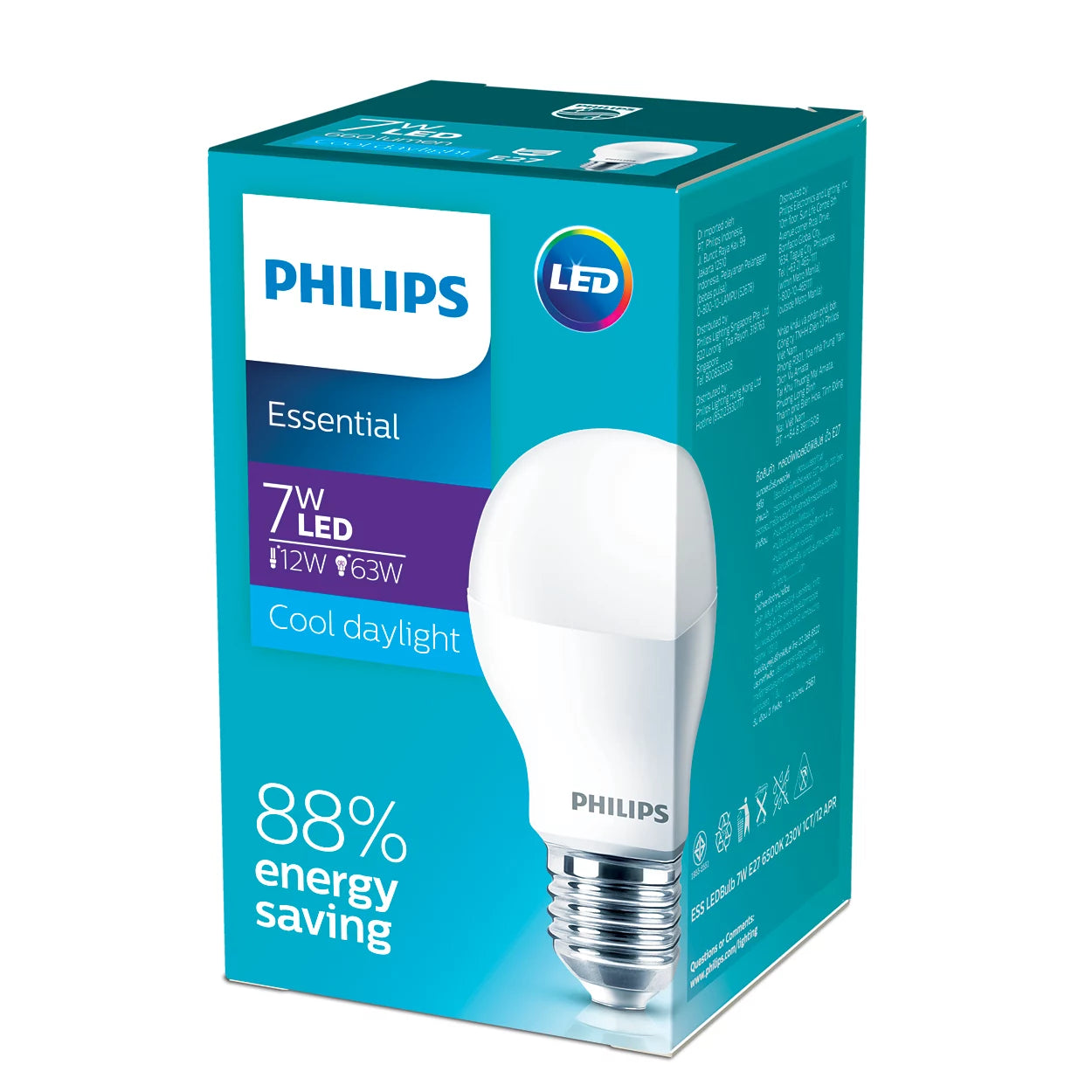 หลอดไฟ Philips LED Essential Bulb E27